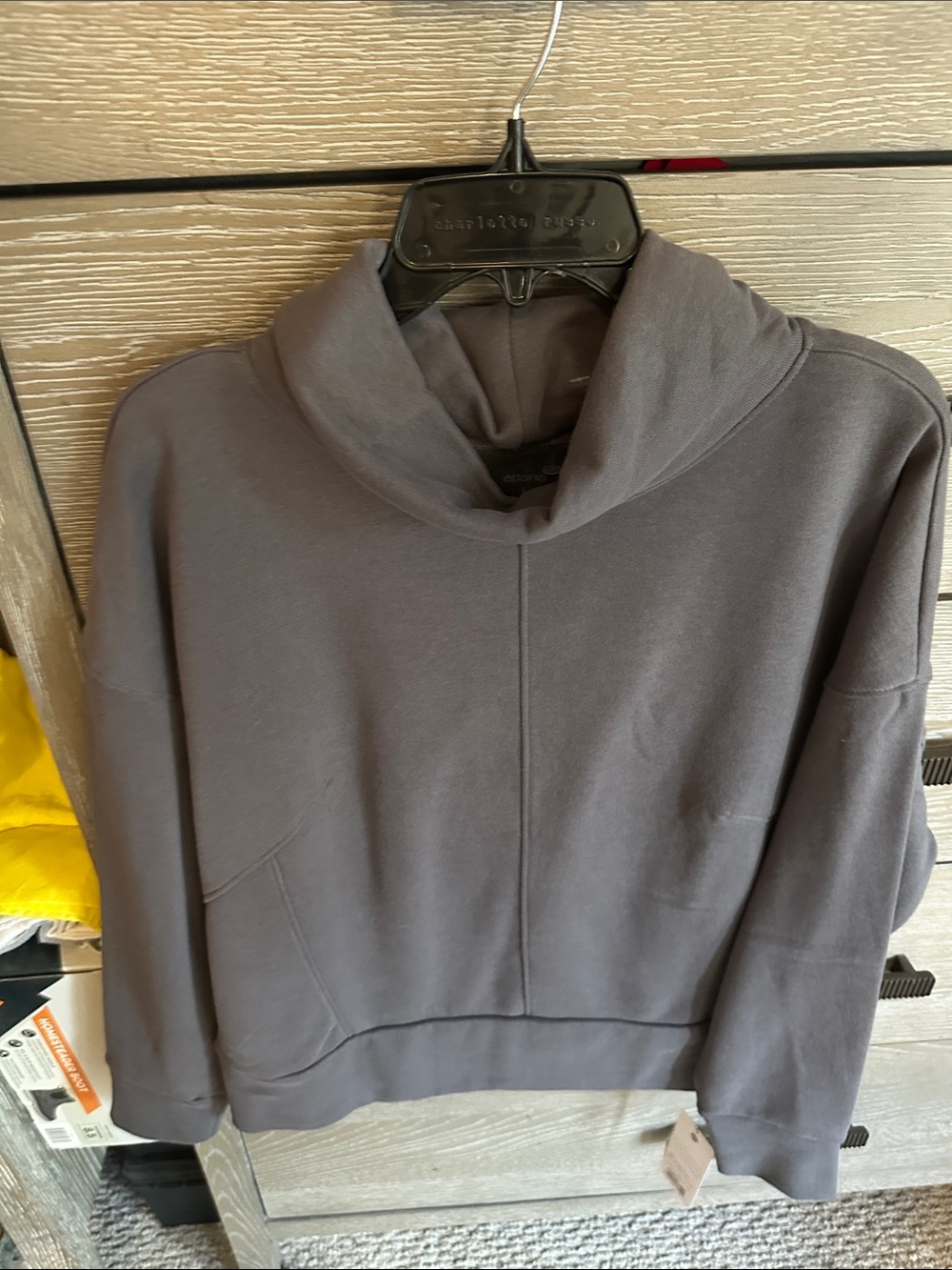 Apna sweatshirt scuba style large nwt so soft comfortable